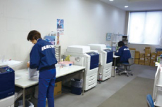 業務中の写真