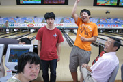 ボーリング大会の写真